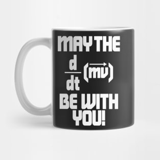 May The Force Be With You! Physics Geek Mug